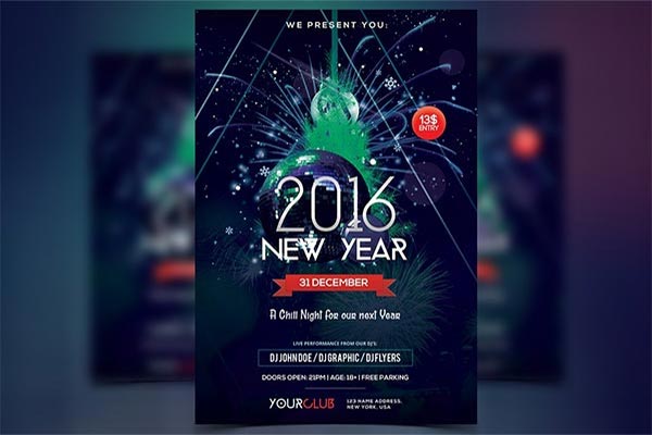 New Year Flyer Templates | 40+ Free & Premium PSD | Vector | EPS | PNG | Ai | Downloads